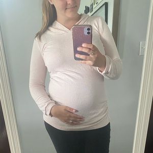 Light Pink Maternity Top